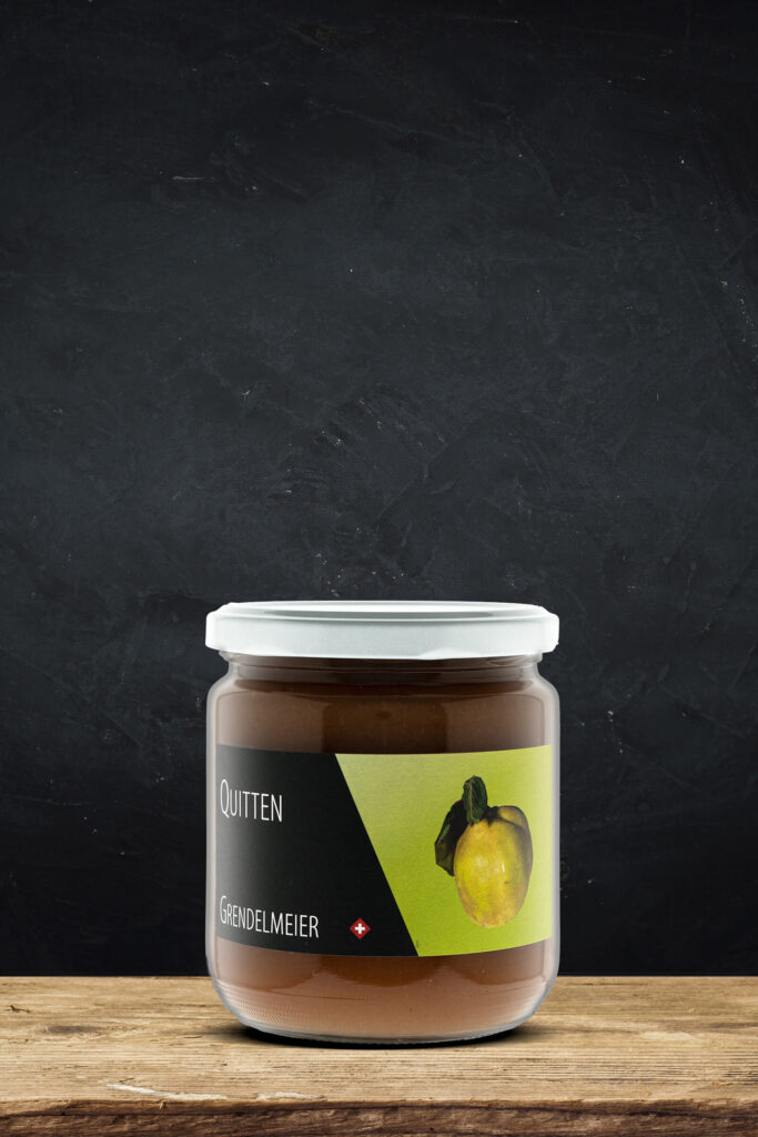 QUITTEN KONFITÜRE - Grendelmeier Weine - Weingut im Tschalär